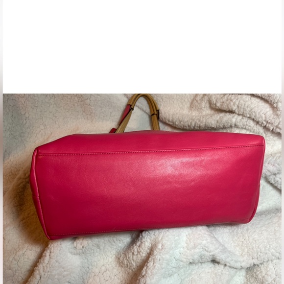 Pre-owned Coach - Hamptons Weekend Signature Color Block Medium Tote Set - Picture 7 of 16